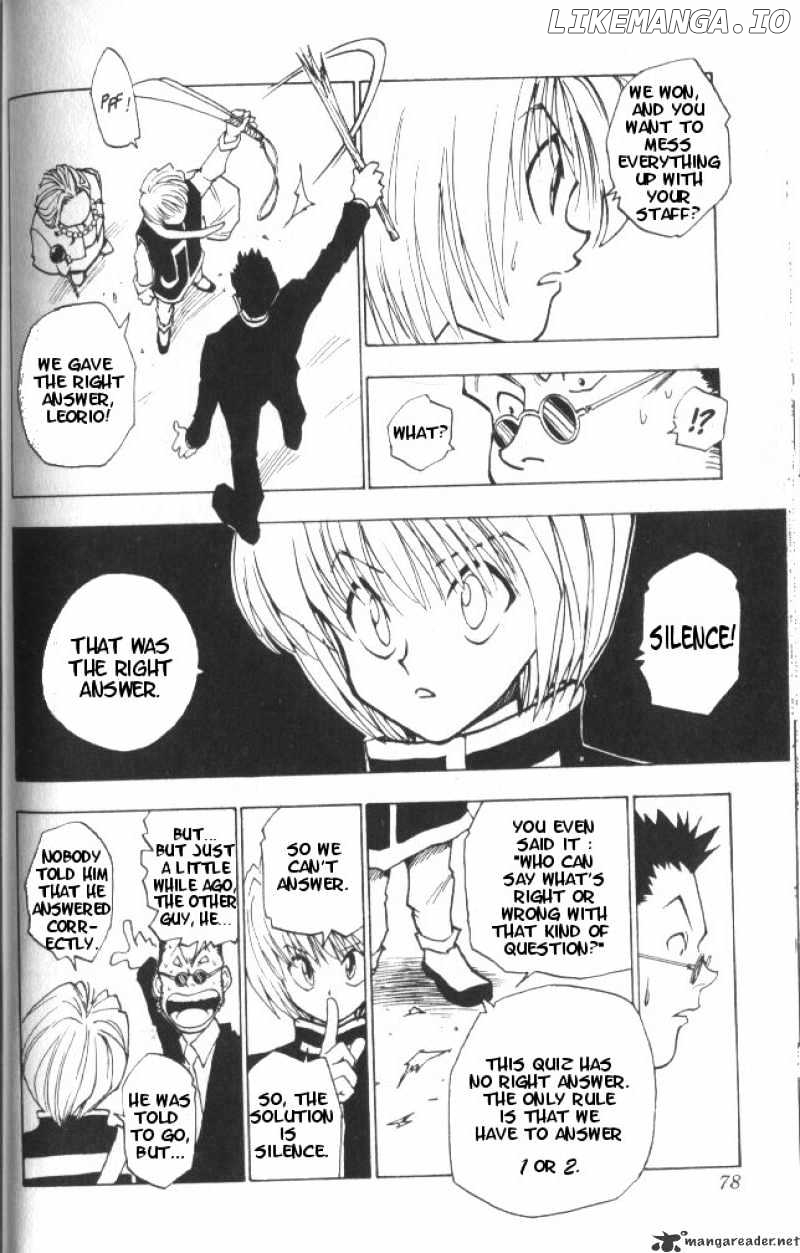 Hunter x Hunter, Chapter 3 image 17